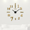 New Home Decoration Big Mirror Wall Clock