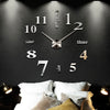 New Home Decoration Big Mirror Wall Clock