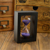 Square Wooden Timer Clock Sandglass Hourglass